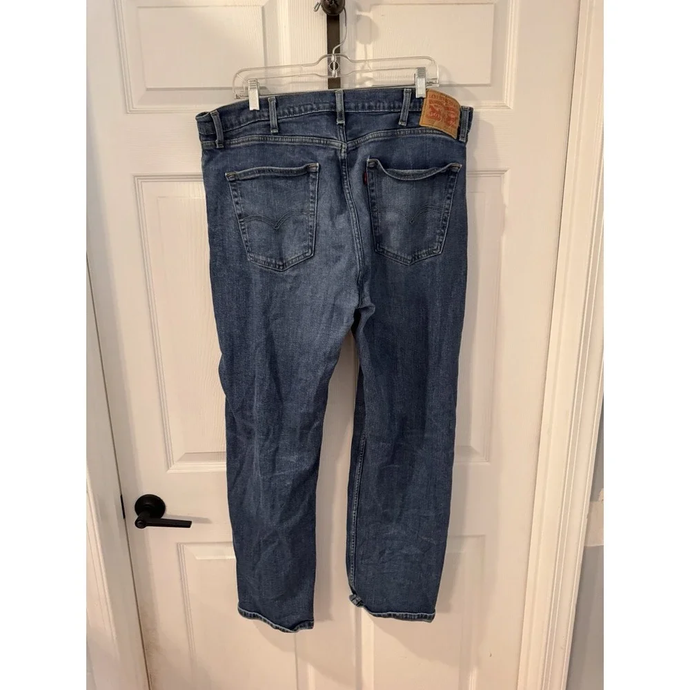 Levi's 505 Men's 40x32 (38x31.5 Actual)‎ Blue Jeans Straight Leg Relaxed Fit